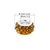 Unique Bargains Round Ball DIY Rhinestone Clay Bead for Jewelry Making 60 Pcs - 2 of 4