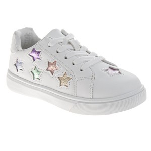 Kensie Girl Lace-Up Stars Girls' Casual Sneakers. (Little Kids/Big Kids) - 1 of 4