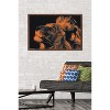 Trends International Lion With Headphones Framed Wall Poster Prints - 2 of 4
