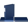Davis Group 6pk 1" Premium Economy Round Ring Binder Royal Blue: Hard Cover, 200 Sheet Capacity, 2 Pockets, Polypropylene - 2 of 4