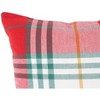 KAF Home Plaid Feather Filled Throw Pillow - 2 of 3