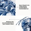 ARTPLAN Patio Chair Cushion,Tufted Adirondack Outdoor Chair Cushion,Wicker High Back Outdoor Seat Cushion,Set of 4,21"X21"X4" (4 Pack) - 4 of 4