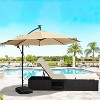Yaheetech 60L Wheeled Weight Base Market Umbrella Base Stand, Black - 2 of 4