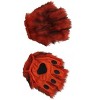 HalloweenCostumes.com One Size Fits Most  Orange Adult Fingerless Paws, Black/Orange - 3 of 3