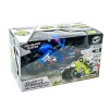 Flipo Hurricane Drifter Remote Control Motorcycle With Illuminated LED head & tail lights - Blue - 3 of 3