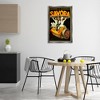 Stupell Industries Savora Kitchen Advertisement Black Framed Floater Canvas Wall Art - 2 of 4