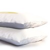 Deny Designs King April Lane Art Block Yellow Monogram P Microfiber Printed Pillow Sham - 3 of 3