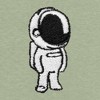 Dalix Mens Astronaut Heavy Weight Cotton Tee - 2 of 4