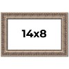 PosterPalooza | Photo Size Ornate Gold Picture Frame - UV Acrylic, Foam Board Backing, Hanging Hardware - 2 of 4
