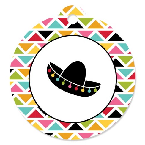 Big Dot of Happiness - Taco 'Bout Fun - Mexican Fiesta Water Bottle Sticker Labels - Set of 20