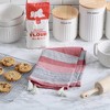 PRIMITIVES BY KATHY 28.0 Inch Holiday Season Dish Towel Tassels Overeating Kitchen Towel - 3 of 3