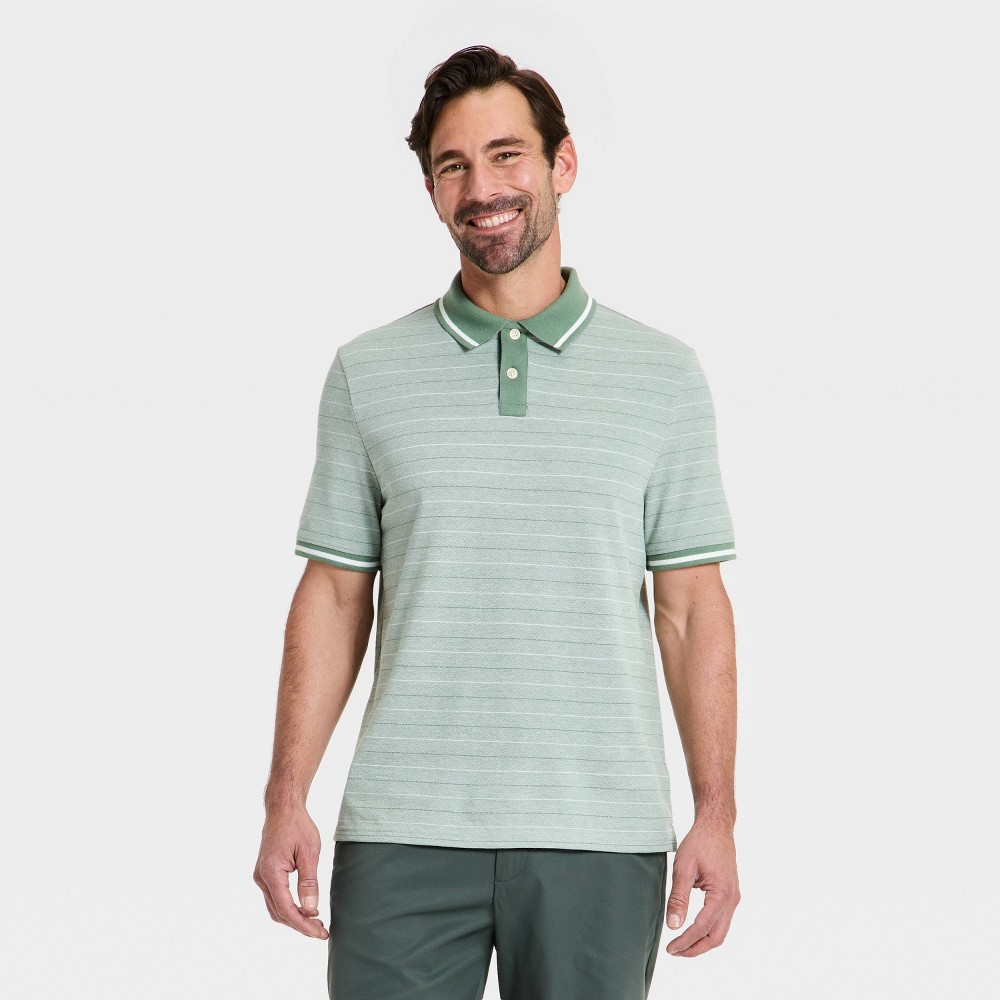 Men's Every Wear Polo Shirt - Goodfellow & Co™ Olive Green S