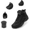 Alpine Swiss Brent Mens Hiking Boots Comfortable Mid Ankle Outdoor Walking Shoes - 4 of 4