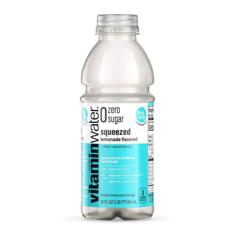 vitaminwater zero squeezed lemonade - 20 fl oz Bottle, 4 of 17