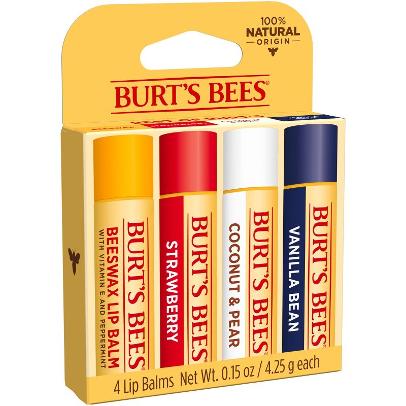 Burt&#39;s Bees Lip Balm Best of Burt&#39;s - 4ct, 6 of 17