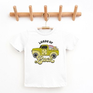 The Juniper Shop Loads Of Luck Retro Truck Toddler Short Sleeve Tee - 1 of 2