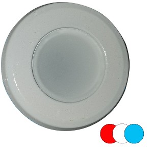 Shadowcaster Marine Lighting SCM-DL-BRW 3-Color Dimmable White Powder Coat Down Light - Boat Equipment and Parts - 1 of 1
