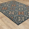 Landry Floral Lattice Patio Rug - 4 of 4