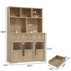 60'' Kitchen Pantry Cabinet, Tall Pantry Storage Cabine - 2 of 4