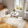 3-Piece Bistro Table and Chairs, Premium Steel Frame, Anti-Rust, Waterproof Folding Cafe Table and Chairs Set of 2, Foldable for Balcony - 2 of 4