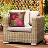 Liora Manne Marina Garden Indoor/Outdoor Pillow.. - 3 of 4