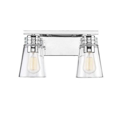 Savoy House Brannon 2 - Light Vanity in  Polished Nickel