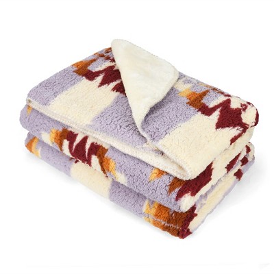 Fuzzy Soft Throw Blanket, Cozy Fluffy Fleece Blanket for Couch Bed, Home Decor Blanket Throw, 50x60 Inches - Catalonia