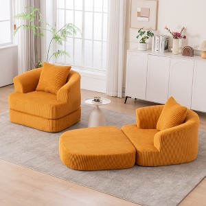 Lycvki Foldable Single Recliner Chair - 1 of 4