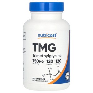 Nutricost TMG, 750 mg, 120 Capsules - 1 of 2