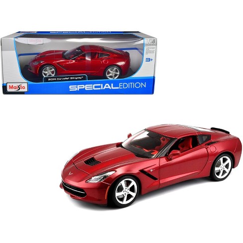 2014 Chevrolet Corvette C7 Stingray Metallic Red 1/18 Diecast Model Car by  Maisto