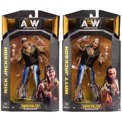 AEW Unrivaled 3 Set of 2 Package Deal Young Bucks Action Figures