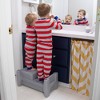 Siblings Kids' Step Stool Gray - Simplay3: Plastic, 22.38" Height, 300 lbs Capacity, No Assembly Required - 3 of 4