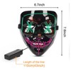 2 Pieces Halloween Masks ,for Costume Parties & Halloween Decorations, Accessories for All Ages - 2 of 4