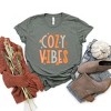 Simply Sage Market Women's Cozy Vibes Distressed Short Sleeve Graphic Tee - 2 of 2