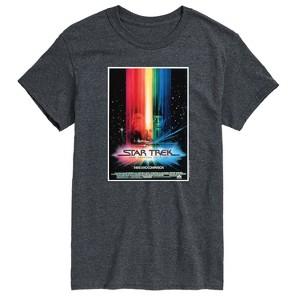 Men's - Star Trek - Retro Movie Poster Short Sleeve Graphic T-Shirt - 1 of 4