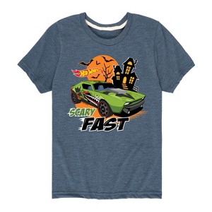 Boys' - Hot Wheels - Halloween Short Sleeve Graphic T-Shirt - 1 of 4