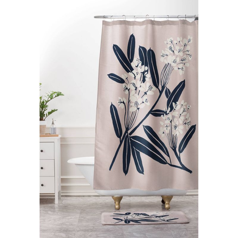 Megan Galante Boho Botanica Shower Curtain Brown - Deny Designs, 4 of 5