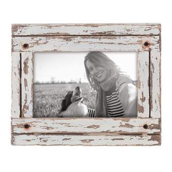 Decorative Distressed Wood Picture Frame - Foreside Home & Garden