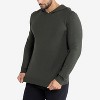 X RAY Men's Long Sleeve Hoodie Sweater - 3 of 4