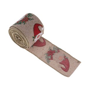 Unique Bargains Gift Wrap Ribbons Truck & Snowflake Colorful 157.48"x2.56" 1 Pc - 1 of 4