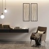 LuxenHome Gold Metal Branch Wall Decor, Set of 2 - 4 of 4