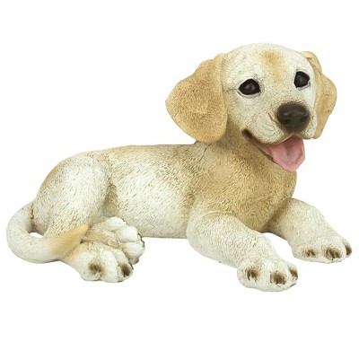 Design Toscano Yellow Labrador Puppy Dog Statue - Yellow