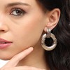SOHI Women's California Gold Party Drop Earrings - 4 of 4