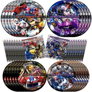 Treasures Gifted Transformers Party Tableware Starter Set for 16 Guests - 1 of 1
