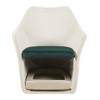 Modern Accent Chair with Cat Bed, 2 In 1 Pet Friendly Upholstered Leisure Armchair, Single Sofa Lounge Chair, Reading Armchair for Living Room - 2 of 4