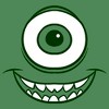 Men's Monsters Inc Mike Wazowski Eye T-Shirt - 2 of 4