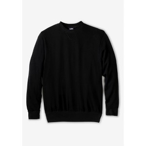 KingSize Men's Big & Tall French Terry Crewneck Sweatshirt - 1 of 4