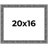 PosterPalooza | Distressed Black Picture Frame - UV Acrylic, Backing Board, Hanging Hardware Included - 2 of 4