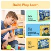 PICASSO-TILES Magnetic Puzzle Building Cubes Blocks, Van Gogh, Mona Lisa Hand Puzzle, STEM Magnet Educational Toy for Kids - 2 of 4