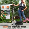 VEVOR 3/4HP SUS304 Stainless Steel Shallow Well Jet Pump, 115 Volt, 18.5 GPM 131 FT Maximum Head Irrigation Water Pump, Black - 3 of 4
